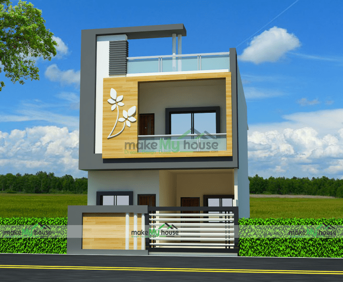 Desain rumah luas tanah 1000 m2