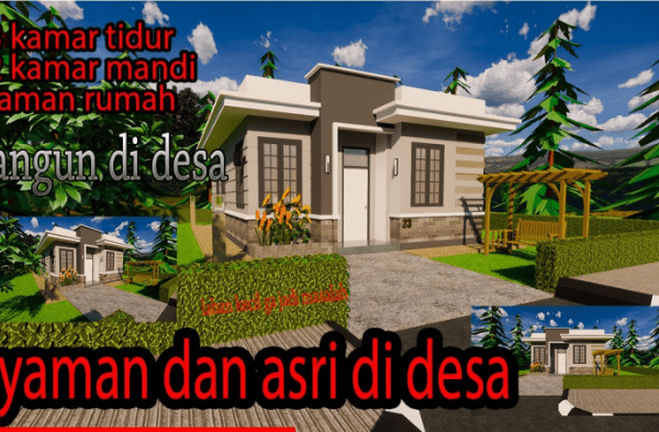 Minimalis denah desain ide 7x10 ukuran arsitag