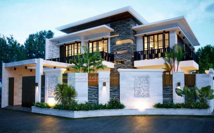 Desain rumah lokasi hook