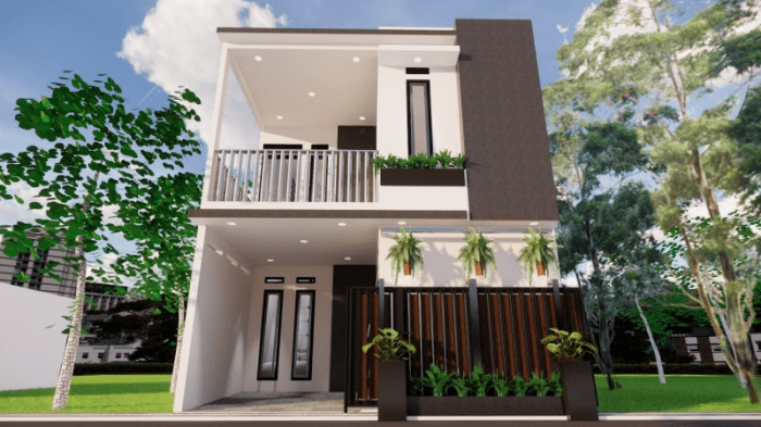 Desain rumah minimalis 3 kamar 9x6