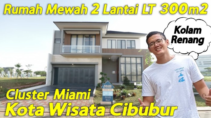 Desain rumah kota wisata cibubur