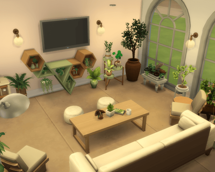 Sims 4 wohnzimmer