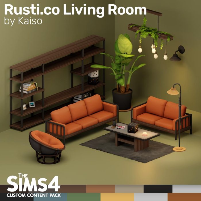 Sims 4 wohnzimmer