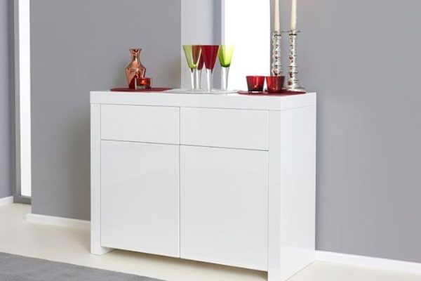 Sideboard weiß hochglanz wohnzimmer