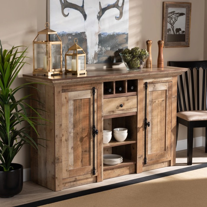 Sideboard wohnzimmer braun