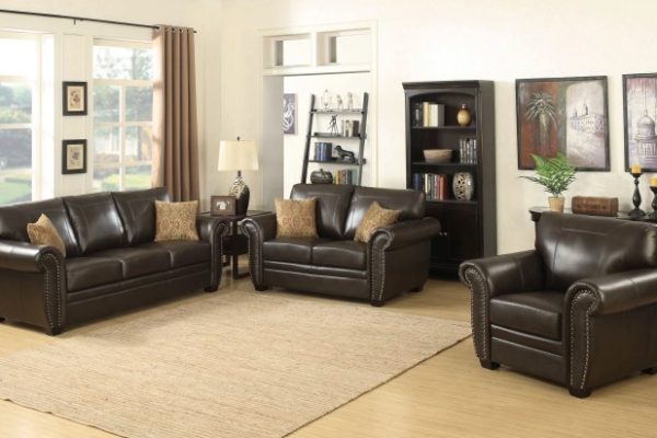 Set leather blue living room sofa furniture rustic durango navy tov s38 coleman previous next