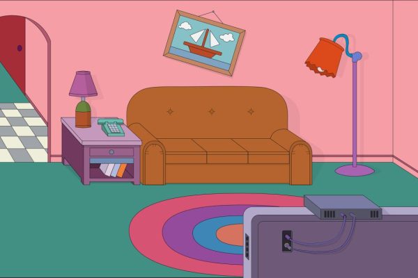 Simpsons wohnzimmer bild