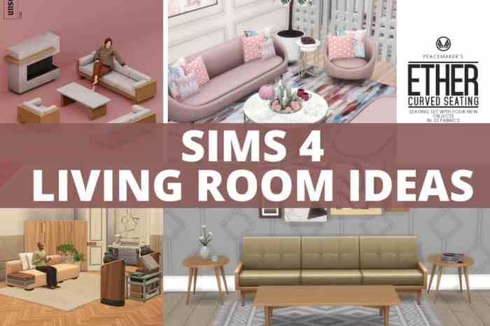 Sims 4 wohnzimmer ohne packs